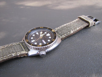 French Canvas watch band gallery