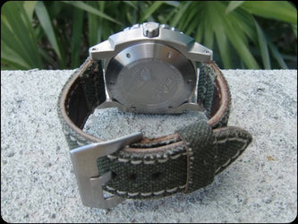 French Canvas watch band gallery