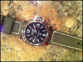 French Canvas watch band gallery