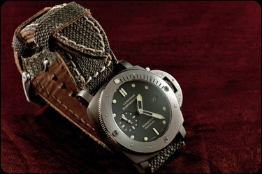 French Canvas watch band gallery