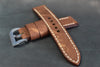 Mocha Leather Watch Band