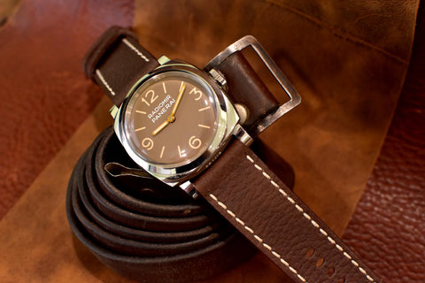 Spelunker Leather Watch Strap