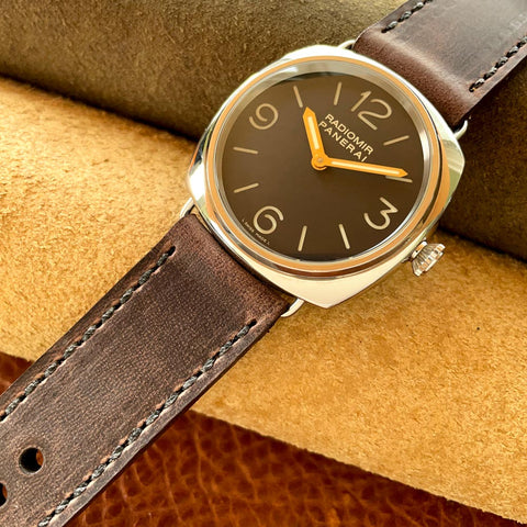 Horween Bracken Leather Watch Strap