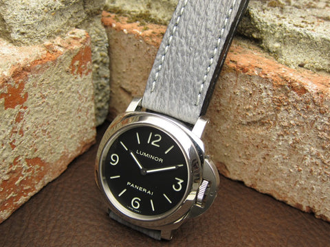 Maverick light gray custom shark watch strap