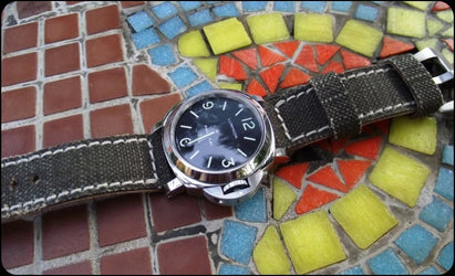 French Canvas watch band gallery