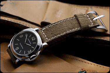 French Canvas watch band gallery