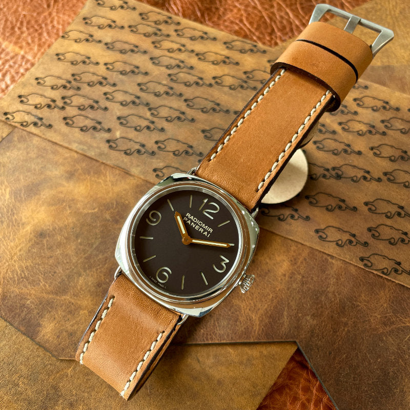 Tåler Skylight uren Vintager Straps | Handmade Watch Straps | Custom Panerai Watch Bands