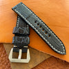 Black Gator Watch Strap