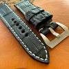 Black Gator Watch Strap