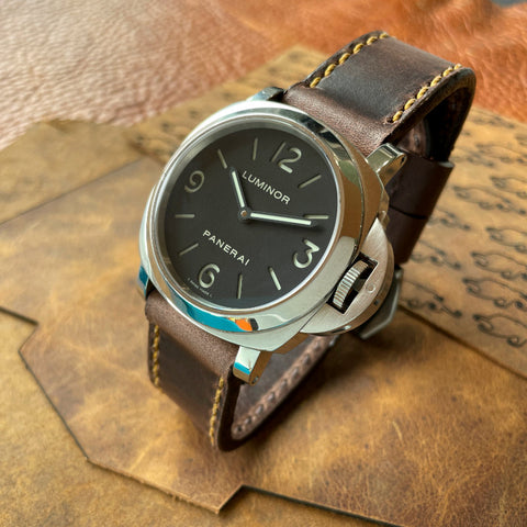 Horween Brigadoon Leather Watch Strap