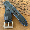Midnight Blue Gator Watch Strap