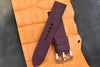 Horween Plenty Purple Leather Watch Band