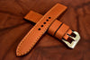 Silly Bell Pepper Leather Watch Strap
