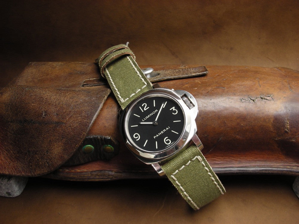American Canvas Watch Strap Military Watch Strap Vintager Straps