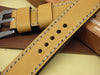 Duro Tan custom watch strap with tan stitching