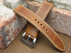 Grizzly custom watch strap with sewn in Pre-V buckle