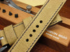 Nomad handmade leather watch band with round holes