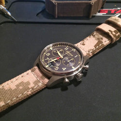 Rolled Digi Camo watch band gallery